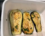 Une image de l'étape 5 de Aubergines grillées marinées en sucré salé.