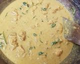 A picture of step 10 of My lovely tasty Creamy Curried Chicken.with Spinach.