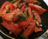 Tomato green chilli chutney tomato chilli pachadi recipe step 2 photo