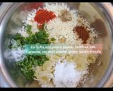 A picture of step 1 of Kofta curry no deep fried.