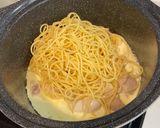 A picture of step 4 of One Pot Creamy Chicken Pasta.