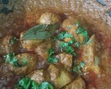तीखा आलू अंडा कोरमा (Teekha aloo anda korma recipe in hindi) रेसिपी चरण 10 फोटो