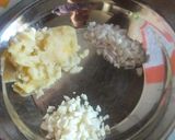 A picture of step 2 of Persian Potato and Meat Balls.