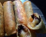 Foto langkah ke 4 dari resep Lumpia ”BACOK” banana chocolate 🍌🍫.