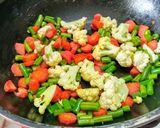 A picture of step 3 of Dum Veg Biryani.