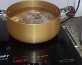 Hình bước làm 4 của món Nui sườn heo