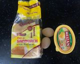 Hình bước làm 1 của món Sandwich bơ 🧈 trứng 🥚