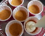 A picture of step 2 of No Bake Mini Cheese Cupcakes.