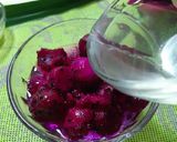 Foto langkah ke 4 dari resep Es Buah Naga.