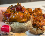 Foto del paso 5 de la receta: Champiñones rellenos de bacon y queso