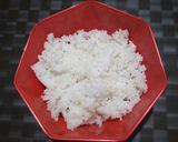 A picture of step 1 of Rice phirni.