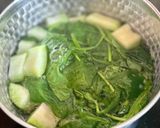 Hình bước làm 2 của món 🌱 Canh Bí Đao & Rau Chân Vịt Nấu Chay