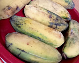 Foto langkah ke 1 dari resep Pisang panggang (oil free) with topping meses & kental manis.