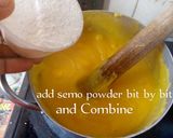 A picture of step 5 of Palm oil Semo with Melon Soup.