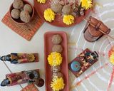 A picture of step 5 of Tilgud Laddu (Sesame seeds and Jaggery sweet).