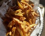Foto del paso 3 de la receta: Milanesas de pollo con papas fritas