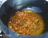 A picture of step 1 of Restaurant style prawn rice.