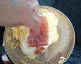 Foto del paso 5 de la receta: Sándwich a la sartén 🥪🧀🍳🥚🥓