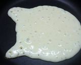 Hình bước làm 4 của món Pancake cuộn Nutella
