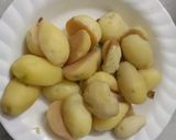 A picture of step 1 of Dahi papdi chaat.