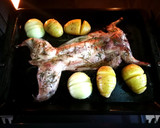Foto del paso 3 de la receta: Conejo al romero en el horno con salsa barbacoa