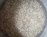 A picture of step 1 of Ukwa(breadfruit) and ugba.