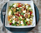 Foto del paso 7 de la receta: Ensalada de pasta con manzana, rúcula y queso batido al curry