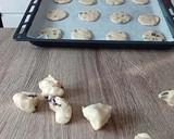 Foto del paso 3 de la receta: Galletas saladas de queso y fiambre de pollo