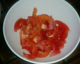 A picture of step 4 of Potato beans.