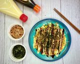 รูปขั้นตอนการทำที่ 9 ของ พิซซ่าญี่ปุ่น (Okonomiyaki) 🥓