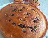 عکس مرحله 1 از دستور کیک زعفران کشمشی