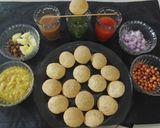 A picture of step 10 of Pani puri.