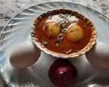 A picture of step 11 of Nagpuri Spicy sawji masala egg curry.