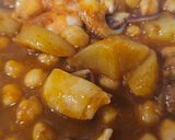 Foto del paso 8 de la receta: Garbanzos con frutos de mar