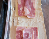 Foto del paso 4 de la receta: Cañas de hojaldre con bacon, champiñones y queso