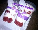 A picture of step 8 of Redvelvet triffle 1.