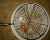 A picture of step 2 of Potato basket chaat.
