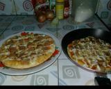 Foto langkah ke 6 dari resep Pizza 🍕🍕Teflon simple No ulen(no knead).