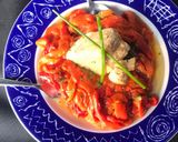 Foto del paso 8 de la receta Pimientos rojos asados al horno con tronco de bonito del norte