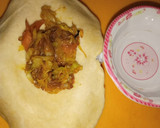 A picture of step 4 of Triangle cabbage pie.