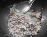 A picture of step 1 of Gur Papdi / Goud Papdi in Gujarati.