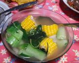 Foto langkah ke 7 dari resep Sayur bayam timun jagung.