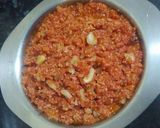 A picture of step 4 of Sugar free gajar halwa.