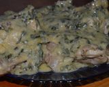 Foto del paso 6 de la receta: Pollo con crema de queso roquefort