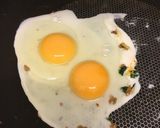 A picture of step 10 of Thai basil and chilli minced beef with an egg (Phat Kaphrao).