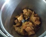 A picture of step 1 of Chikoo drink.
