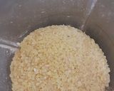 A picture of step 2 of Bran Flour Kadha (Soup).