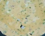 A picture of step 5 of Baisan ki roti.