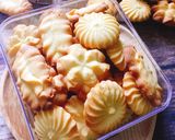 Hình bước làm 2 của món Bánh quy bơ thơm ngon #banhmutTet
