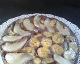 Foto del paso 4 de la receta: Tarta invertida de chocolate, banana y pera